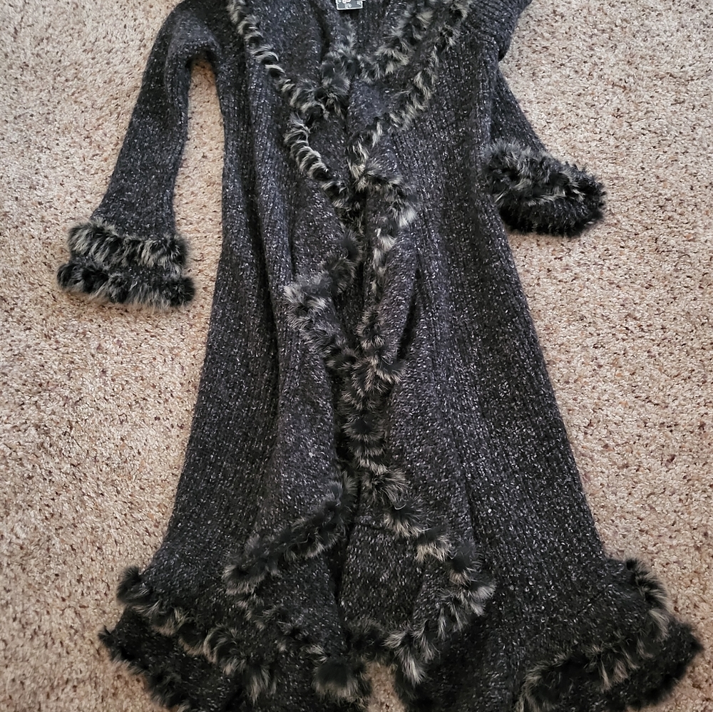One of a Kind Pretty Angel Designer Long Sweater.